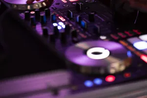 Enthralling Spectacle Of Dj Lights Wallpaper