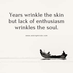 Enthusiasm Soul Quote Boat Silhouette Wallpaper