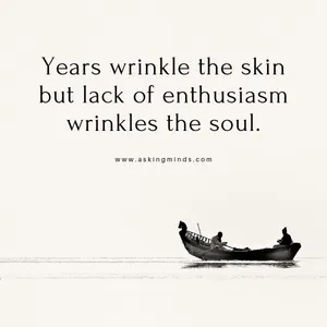 Enthusiasm Soul Quote Boat Silhouette Wallpaper