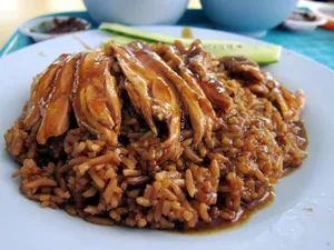 Enticing Singaporean Duck Rice At Cheok Kee Boneless Braised Duck Stall Wallpaper
