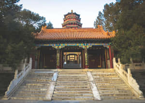 Entrance To Summer Palace Wallpaper