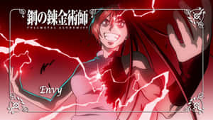 Envy, The Sinful Homunculus, In Fullmetal Alchemist Wallpaper