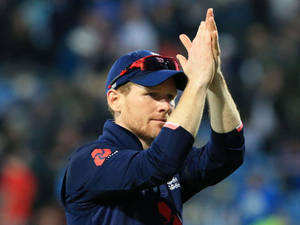 Eoin Morgan Navy Blue Shirt Wallpaper