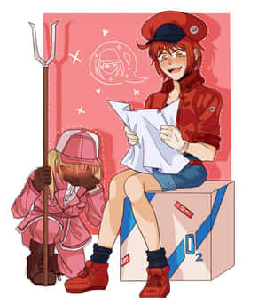 Eosinophil_and_ Neutrophil_ Cells_ At_ Work Wallpaper