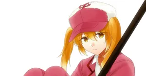Eosinophil - The Powerful Protector In 'cells At Work!' Wallpaper