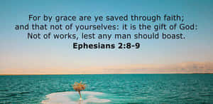 Ephesians289 Faith Bible Verse Wallpaper