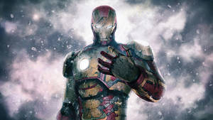 Epic And Badass Iron Man Superhero Wallpaper