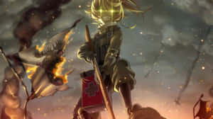 Epic Anime War Battle Wallpaper