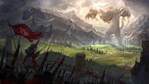 Epic Anime War Battle Wallpaper