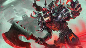 Epic Battle Among World Of Warcraft Races Wallpaper