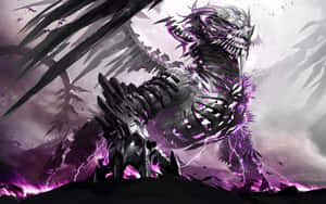 Epic Battle Between Legendary Monster Hunter Creatures Wallpaper