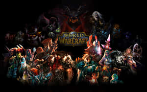 Epic Battle Between World Of Warcraft Races Wallpaper