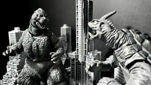 Epic Battle: Godzilla Vs Gamera Wallpaper