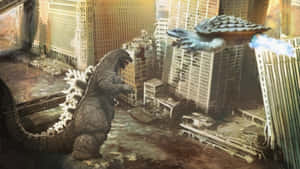 Epic Battle: Godzilla Vs Gamera Wallpaper