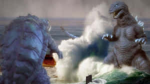 Epic Battle: Godzilla Vs Gamera Wallpaper