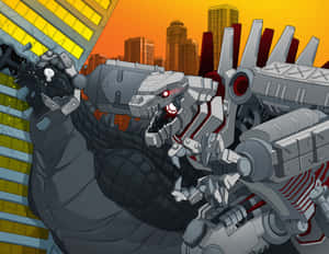 Epic Battle - Godzilla Vs Mechagodzilla Wallpaper