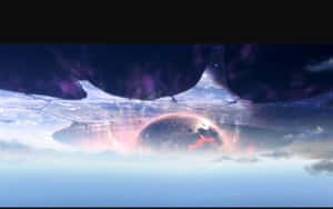 Epic Battle In Halo Ark Universe Wallpaper