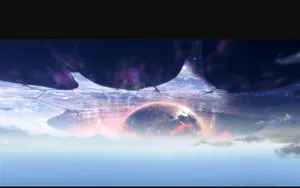 Epic Battle In Halo Ark Universe Wallpaper