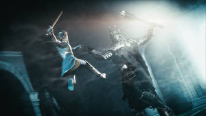 Epic Battle In Shadow Of Mordor Wallpaper