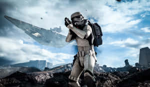 Epic Battle In Star Wars Games Wallpaper