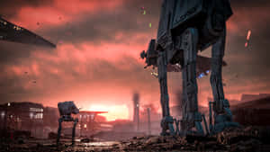 Epic Battle In Star Wars Games Wallpaper