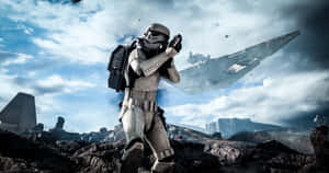 Epic Battle In Star Wars Games Wallpaper