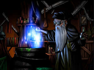 Epic Battle In The Realm Of Swords And Sorcery Wallpaper