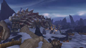 Epic Battle In World Of Warcraft: Warlords Of Draenor Wallpaper