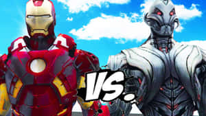 Epic Battle - Iron Man Vs Ultron Wallpaper