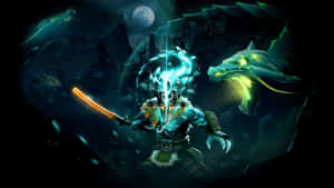 Epic Battle Of Dota 2 Heroes Wallpaper