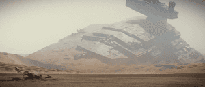 Epic Battle Of Jakku In The Star Wars Universe Wallpaper