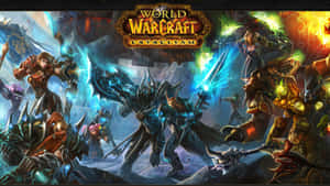 Epic Battle Of World Of Warcraft Races Wallpaper