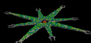 Epic Battle On Halo Ark Wallpaper