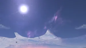 Epic Battle On The Halo Ark Wallpaper