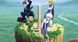 Epic Battle Scene From A Popular Shonen Anime Wallpaper