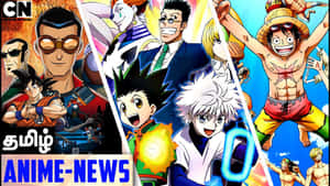 Epic Battle Scene From A Shonen Anime Wallpaper