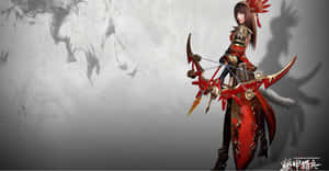 Epic Battle Scene From Blood Of Steel Game Wallpaper