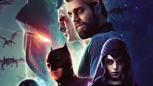 Epic Battle Scene In Dark War Wallpaper