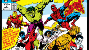 Epic Battle Unleashed In Marvel's Secret Wars Wallpaper
