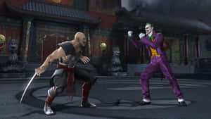 Epic Battle Unleashed - Mortal Kombat Vs Dc Universe Wallpaper Wallpaper