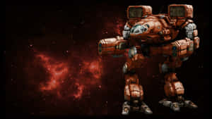 Epic Battletech Warfare In A Futuristic World Wallpaper