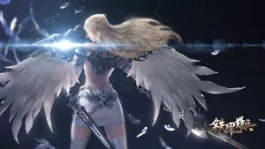 Epic Blood Of Steel Battle Scene Wallpaper