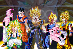 Epic Buu Saga Battle Wallpaper