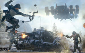 Epic Call Of Duty Battle Scene Wallpaper