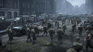 Epic Call Of Duty Battle Scene Wallpaper