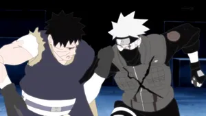 Epic Clash Between Kakashi And Tobi Wallpaper