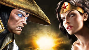 Epic Crossover - Mortal Kombat Vs Dc Universe Wallpaper