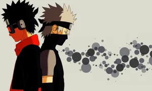Epic Duel Between Kakashi And Tobi Wallpaper