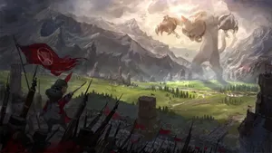 Epic Fantasy Adventure Wallpaper