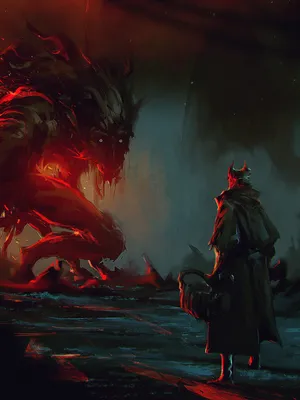 Epic Fantasy Battle Artwork Wallpaper